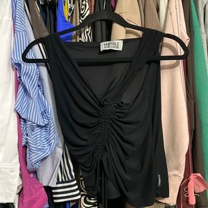 Versace Ruched Top